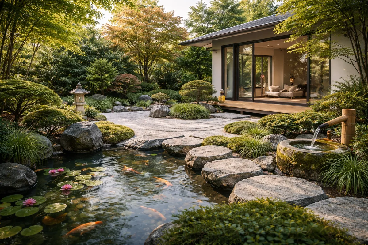Créer un jardin zen pour se ressourcer chez soi