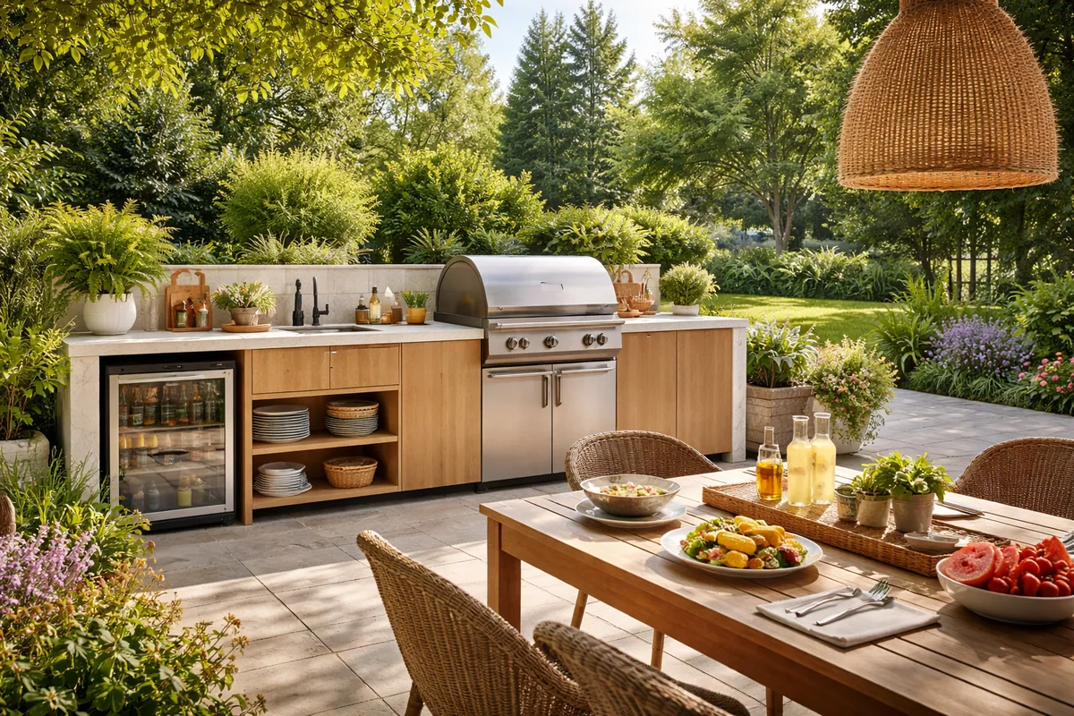Comment créer une cuisine extérieure pour l'été