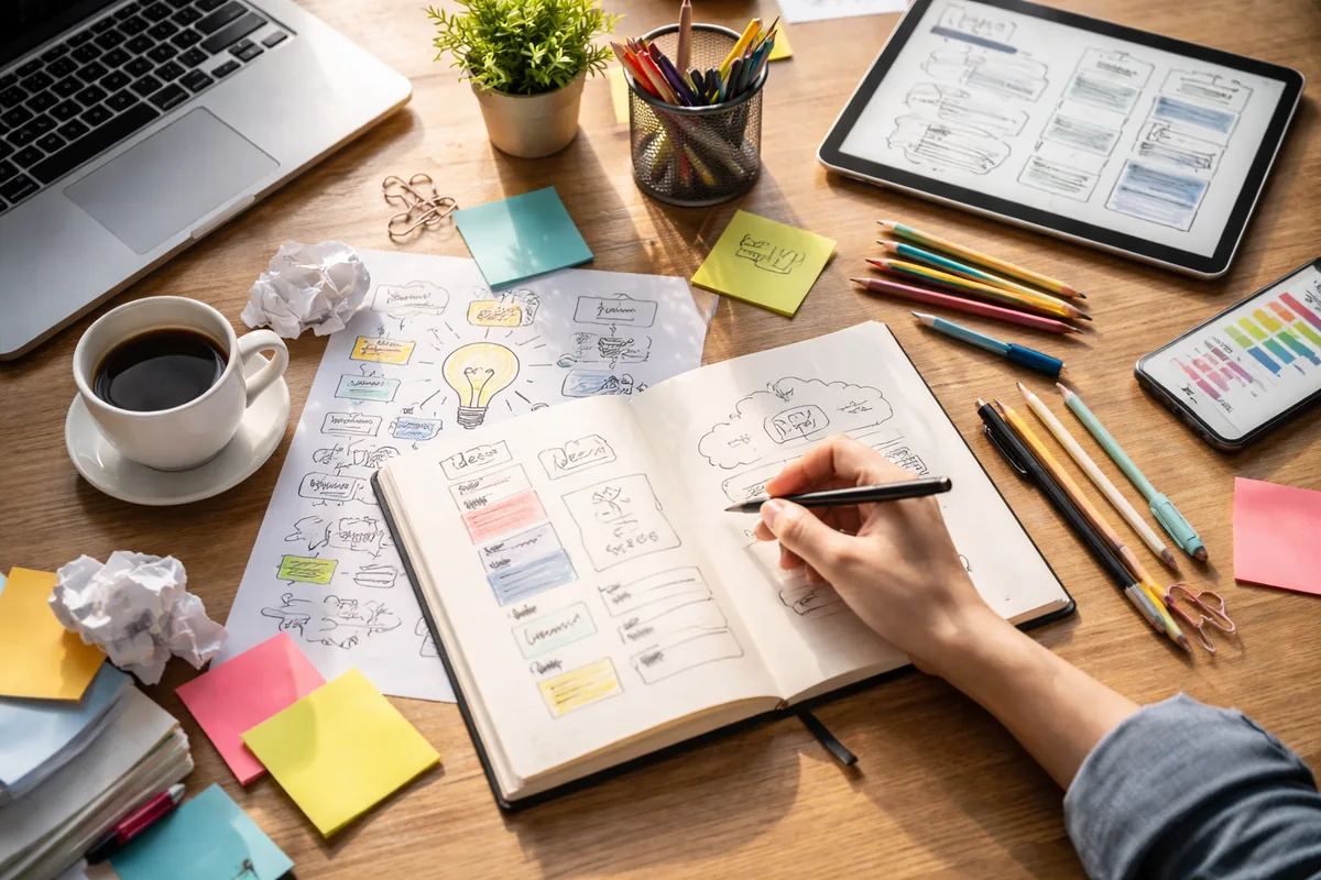 Comprendre le processus créatif en rédaction web